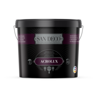 San Deco - Acrolux - Akrilik Esaslı Mat Dış Cephe Boyası