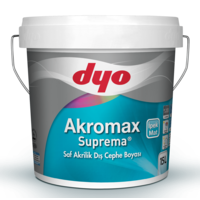 Dyo Boya - Akromax Suprema - İpek Mat Görünümlü Dekoratif Son Kat Dış Cephe Boyası