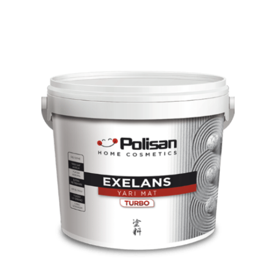 Polisan - Exelans Turbo Yarı Mat - Dış Cephe Boyası