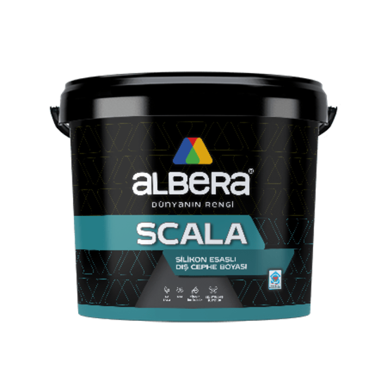 Albera Boya - Scala - Silikon Esaslı Dış Cephe Boyası