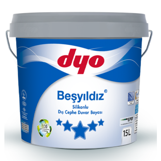 Dyo Boya - Beşyıldız - Silikon Esaslı Dış Cephe Boyası
