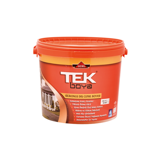 TEK BOYA - Silikonlu Dış Cephe - Dış Cephe Boyası