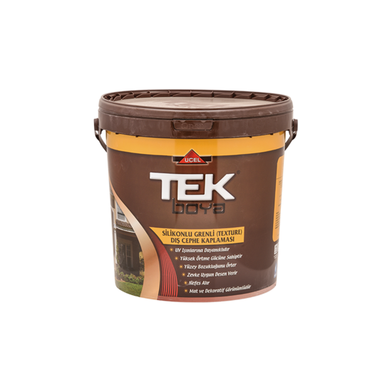 TEK BOYA - Silikonlu Grenli(Texture) Dış Cephe - Dış Cephe Kaplaması