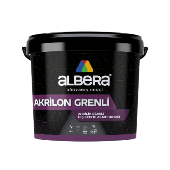 Albera Boya - Akrilon Grenli - Akrilik Esaslı Dış Cephe Desen Malzemesi
