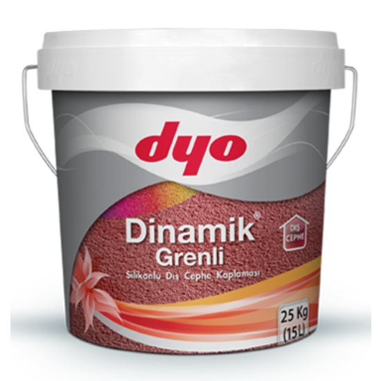 Dyo Boya - Dinamik Grenli - Silikonlu Dış Cephe Kaplaması