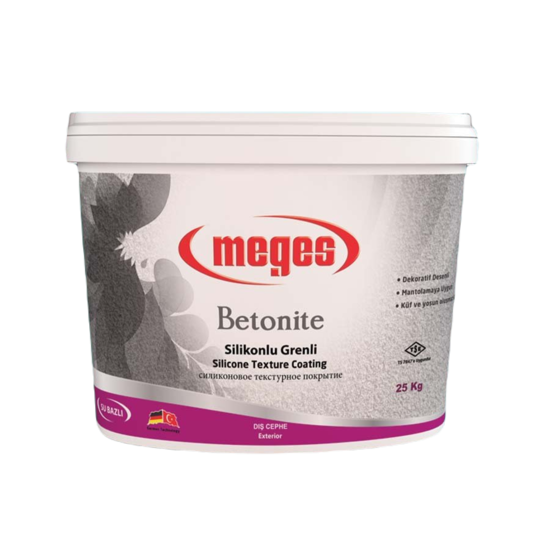 Meges Boya - Betonite Silikonlu Grenli Boya