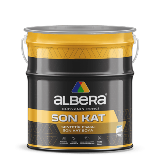 Albera Boya -  Son Kat Boya - Sentetik Esaslı Son Kat Boya