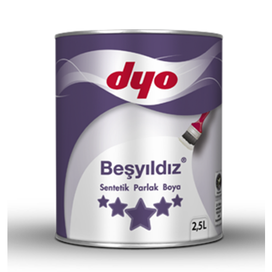 Dyo Boya - Beşyıldız Sentetik - Sentetik Parlak Boya
