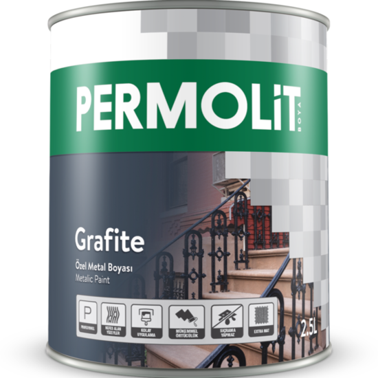 Permolit - Grafite - Özel Metal Boyası