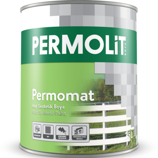 Permolit - Permomat Mat Sentetik Boya