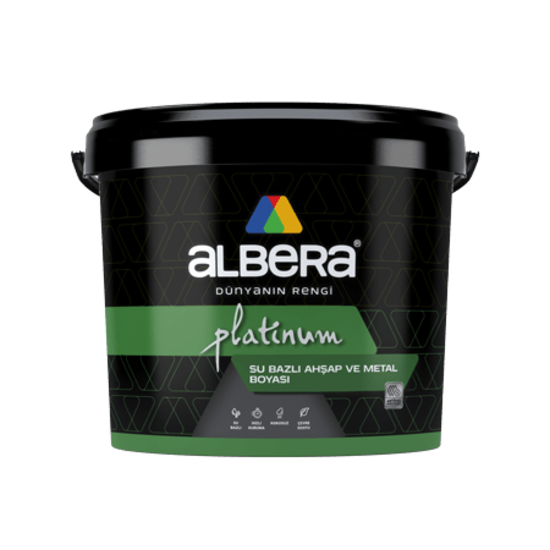 Albera Boya - Platinum Su Bazlı Ahşap ve Metal Boyası - Su Bazlı Ahşap ve Metal Boyası
