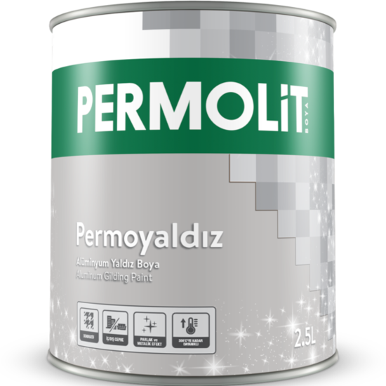 Permolit - Permoyaldız - Alüminyum Yaldız Boya