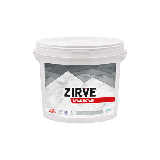 TEK BOYA - Zirve Plastik Tavan Boyası