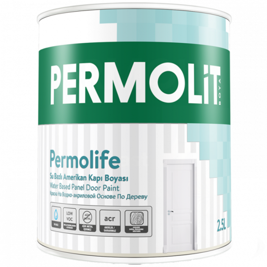 Permolit - Permolife Su Bazlı Amerikan Kapı Boyası