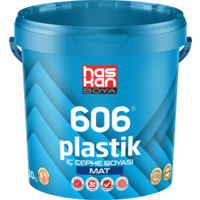 Haskan Boya - Haskan 606 Plastik Mat Boya - Dekoratif Mat İç Cephe Boyası