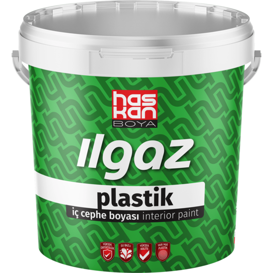 Haskan Boya - Ilgaz Plastik Boya - Yarı Mat Plastik İç Cephe Boyası