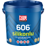 Haskan Boya - Haskan 606 Silikonlu Boya - Dekoratif Silikonlu Yarı Mat İç Cephe Boyası