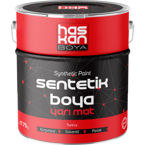 Haskan Boya - Haskan Sentetik Yarı Mat - Sentetik Boya