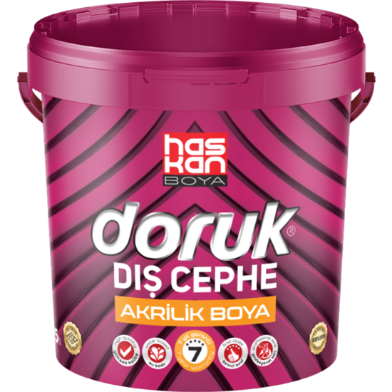 Haskan Boya - Doruk Akrilik Dış Cephe Boyası - Mat Dış Cephe Boyası