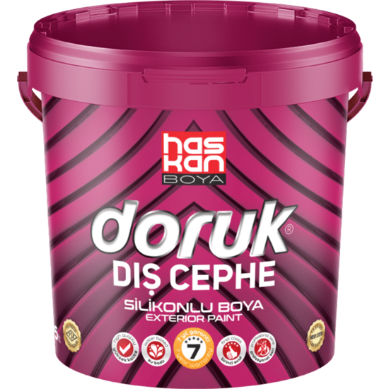 Haskan Boya - Doruk Silikonlu Dış Cephe Boyası - Mat Dış Cephe Boyası