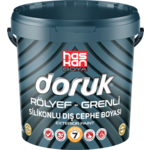 Haskan Boya - Doruk Rölyef - Grenli Silikonlu Dış Cephe Boyası