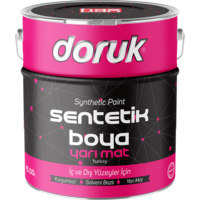 Haskan Boya - Doruk Sentetik Yarımat Boya - Sentetik Metal Ve Ahşap Boyası