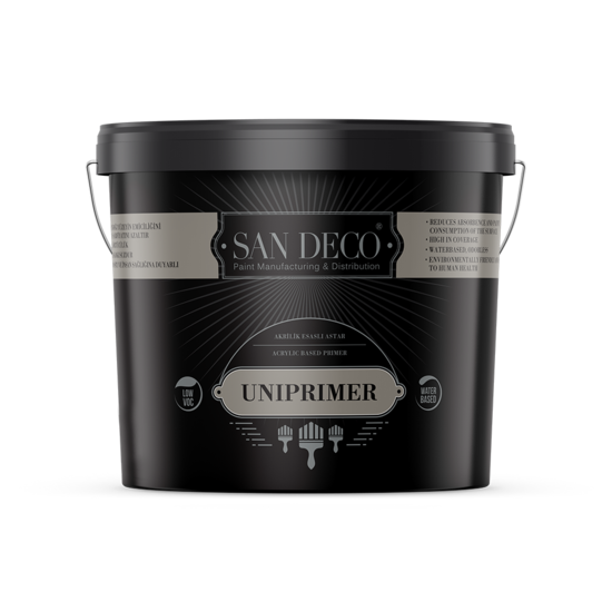 San Deco - Uniprimer - Akrilik Esaslı İç Cephe Astarı