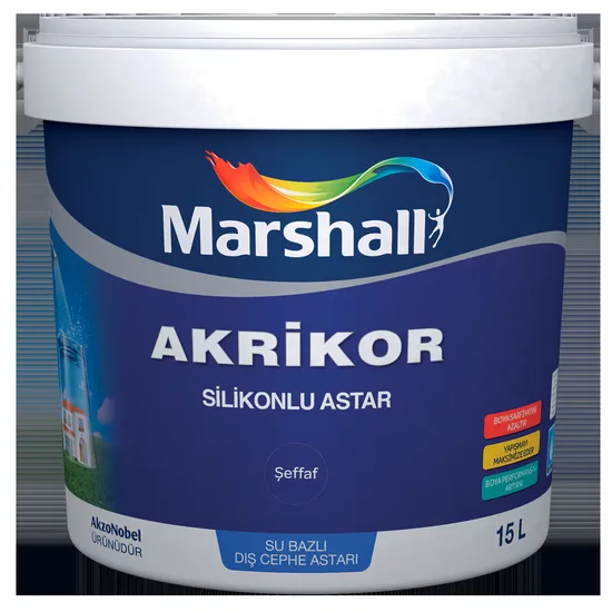 Marshall Boya - Akrikor Silikonlu Astar - Dış Cephe Astarı