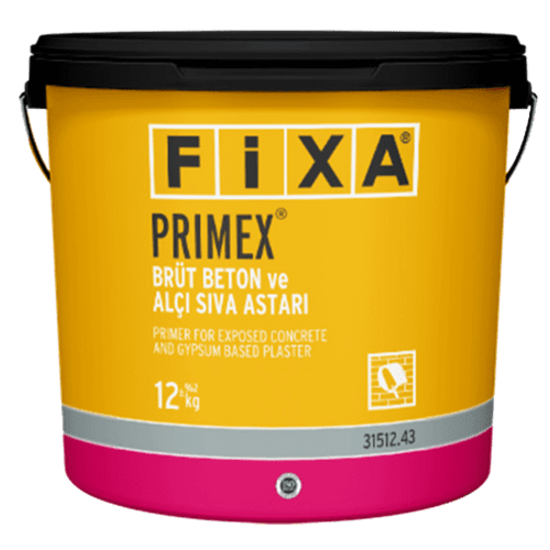 Fixa Yapı Kimyasalları - Prımex - Brüt Beton ve Alçı Sıva Astarı