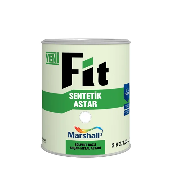 Marshall Boya - Fit Sentetik Astar - Solvent Bazlı Ahşap-Metal Astarı