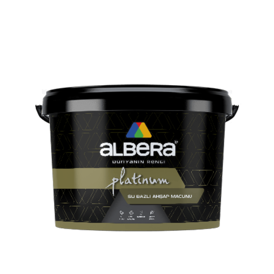 Albera Boya - Platinum Su Bazlı Ahşap Macunu - Su Bazlı Ahşap Macunu