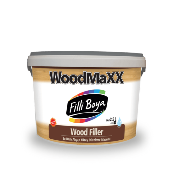 Filli Boya - WoodMaXX Wood Filler - Su Bazlı Ahşap Yüzey Düzeltme Macunu