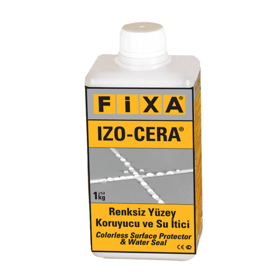 Fixa Yapı Kimyasalları - İzo-Cera - Renksiz Yüzey Koruyucu ve Su İtici