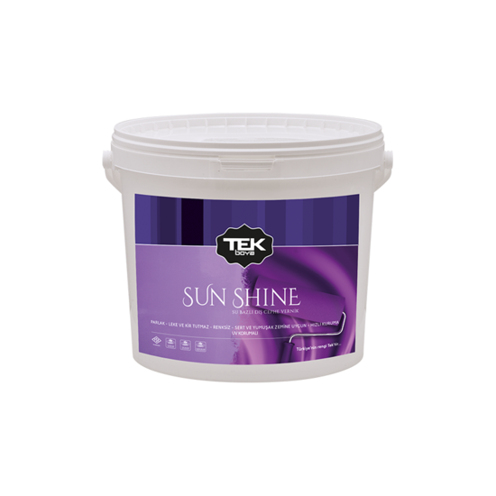 TEK BOYA - Sun Shine Su Bazlı Dış Cephe Vernik