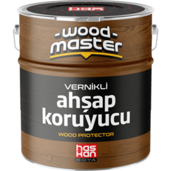Haskan Boya - Woodmaster Vernikli Ahşap Koruyucu - Vernikli Ahşap Koruyucu