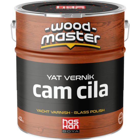 Haskan Boya - Woodmaster Yat Vernik & Cam Cila - Parlak Vernik