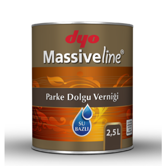 Dyo Boya - Massiveline Su Bazlı Parke Dolgu Verniği