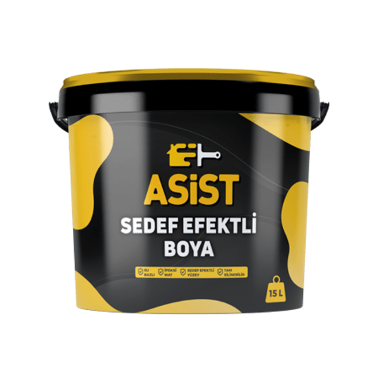 Albera Boya - Asist Sedef Efektli Boya - Sedef Görünümlü Dekoratif Boya