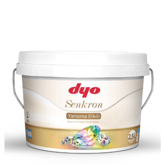 Dyo Boya - Senkron Yansıma Etkili - Dekoratif İç Cephe Duvar Boyası
