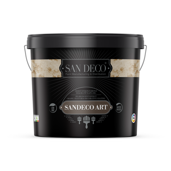 San Deco - Sandeco Art Dış Cephe - Metal Sedef Efektli Quartz Kumlu Dekoratif Kaplama