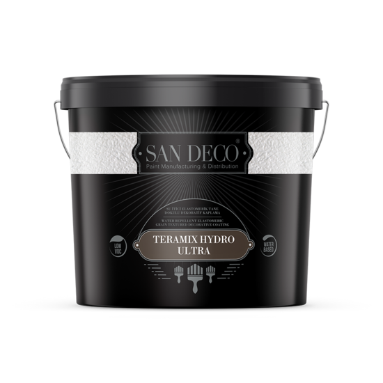 San Deco - Teramix Hydro Ultra - Su İtici Elastomerik Tane Dokulu Dekoratif Kaplama