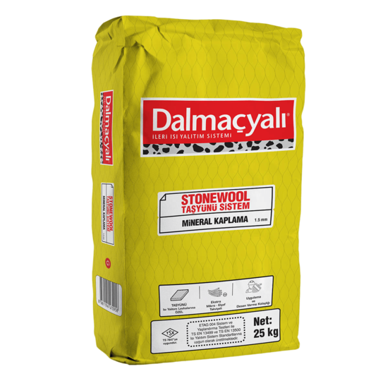 Filli Boya Dalmaçyalı - Stonewool Taşyünü Mineral Kaplama - İnce Tane Doku - 1,5 mm