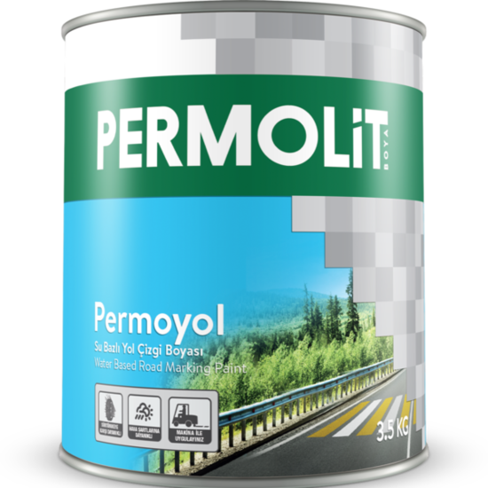 Permolit - Permoyol Su Bazlı Yol Çizgi Boyası