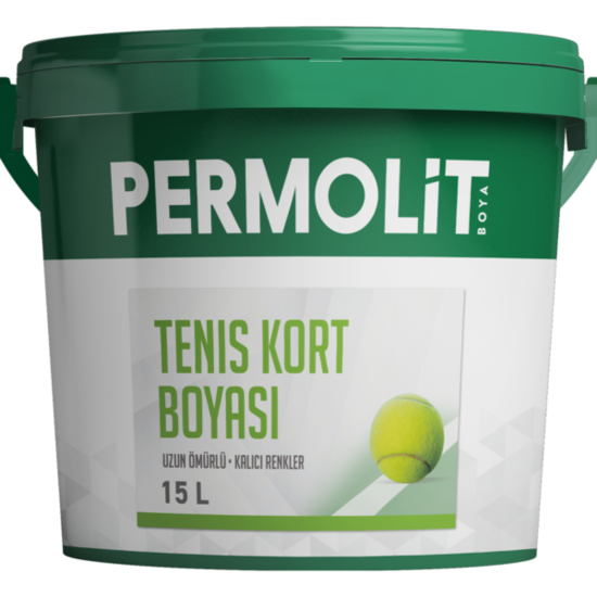 Permolit - Tenis Kort Boyası Su Bazlı
