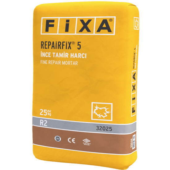 Fixa Yapı Kimyasalları - Repairfix 5 - İnce Tamir Harcı