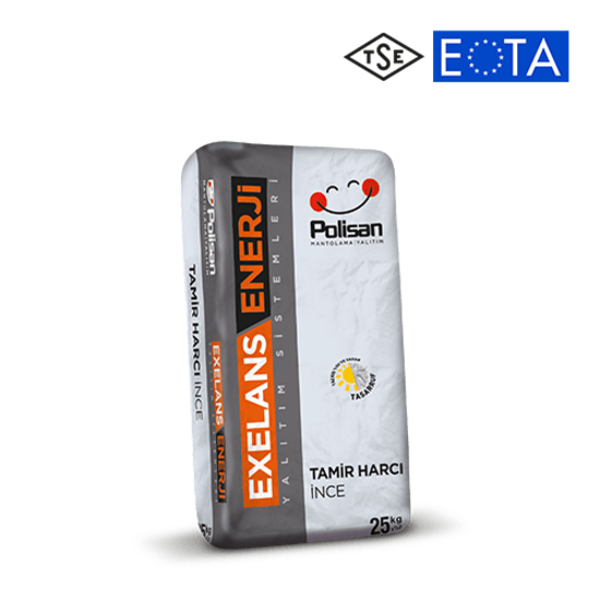 Polisan - Exelans Enerji İnce Tamir Harcı - İnce Tamir Harcı