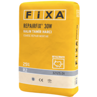 Fixa Yapı Kimyasalları - Repairfix 30W - Kalın Tamir Harcı (Beyaz)