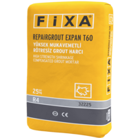 Fixa Yapı Kimyasalları - Repairgrout Expan T60 - Yüksek Mukavemetli Rötresiz Grout Harcı