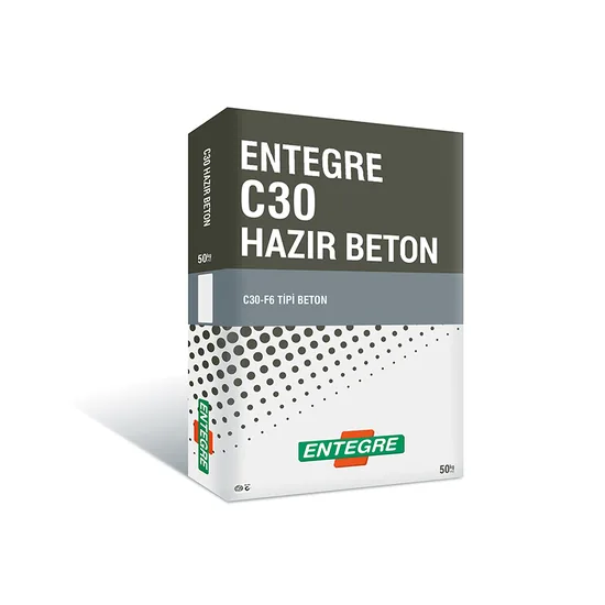 Entegre - C30 Hazır Beton - C30-F6 Tipi Hazır Beton