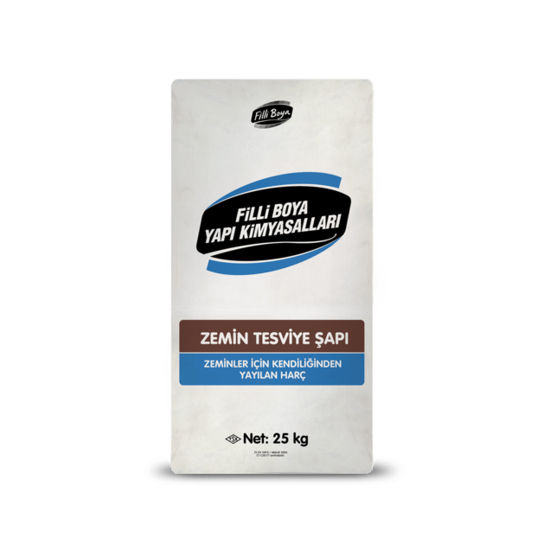 Filli Boya - Zemin Tesviye Şapı